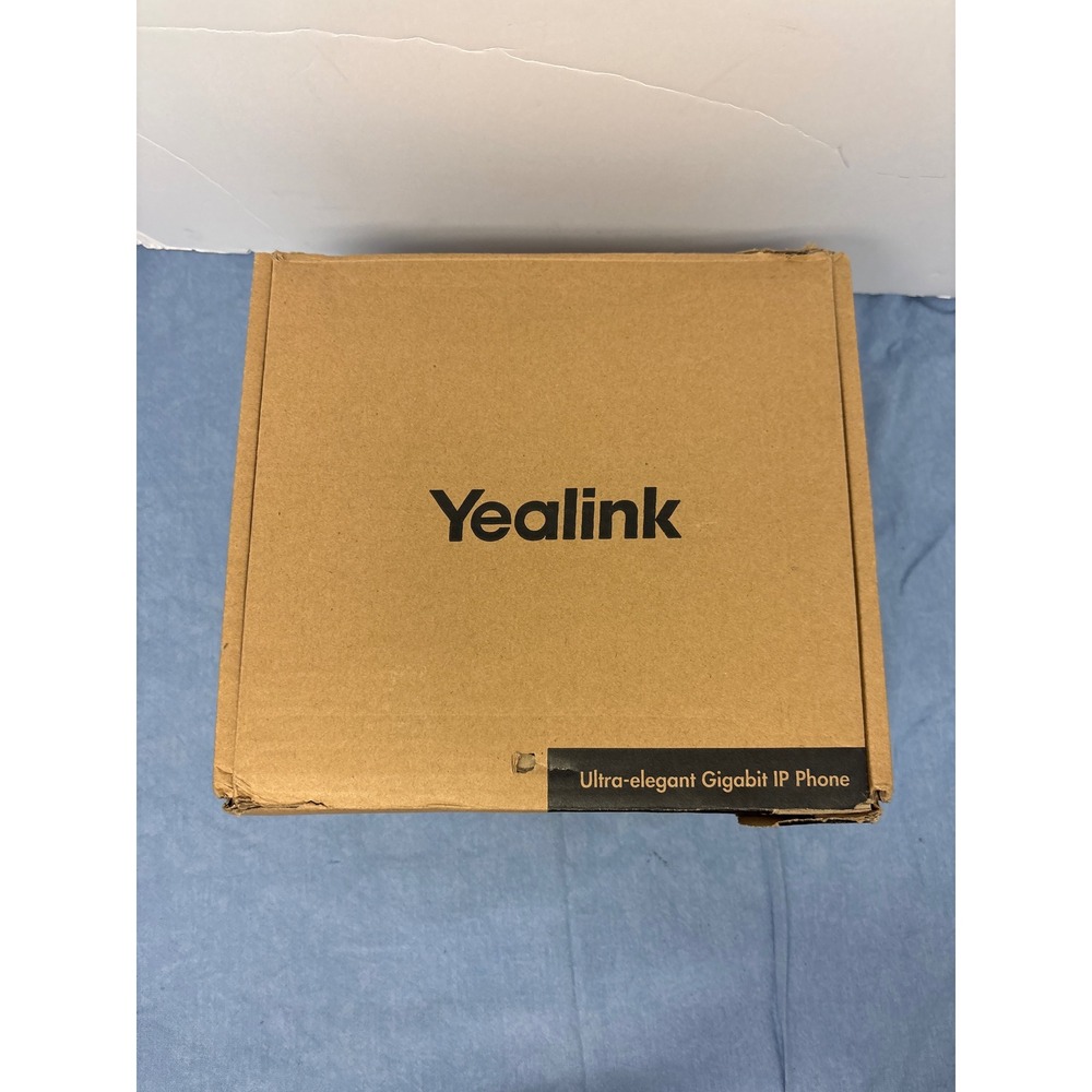 Yealink SIP-T40G Gigabit IP Phone Black New Ultra-elegant 3-Line HD Voice PoE